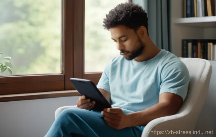 스트레스 해소를 위한 긍정적 에너지 - A warm and comforting scene depicting two young women, both wearing casual yet modest attire such as...